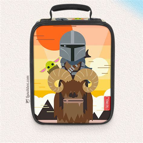 mandalorian metal lunch box|The Mandalorian Insulated Lunch Box – Lunchbox.com.